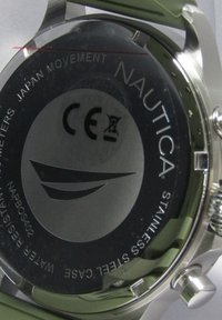 Nautica NCT BLUEOCEAN - Chronografinis laikrodis - silver tone