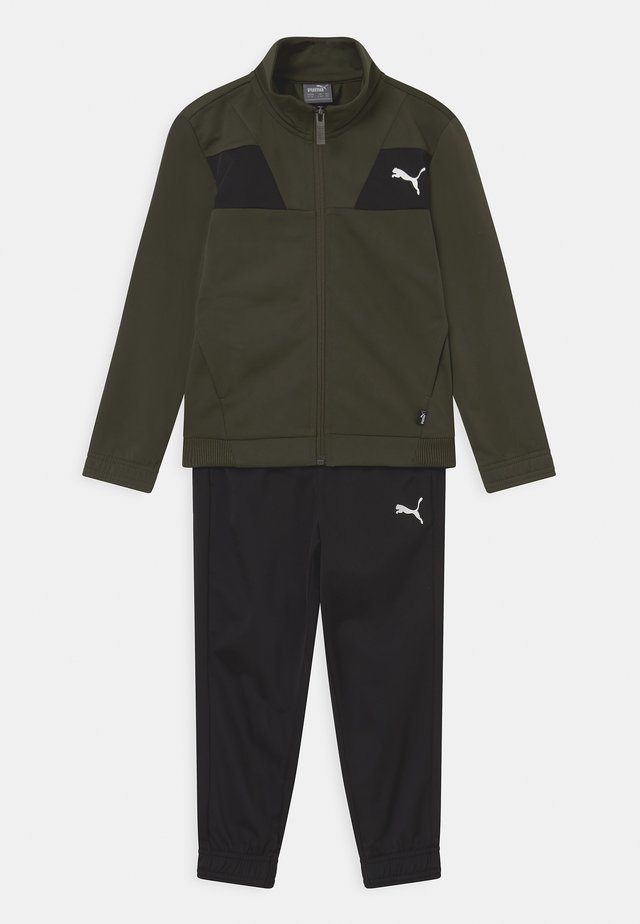 POLY SET UNISEX - Trainingspak - forest night