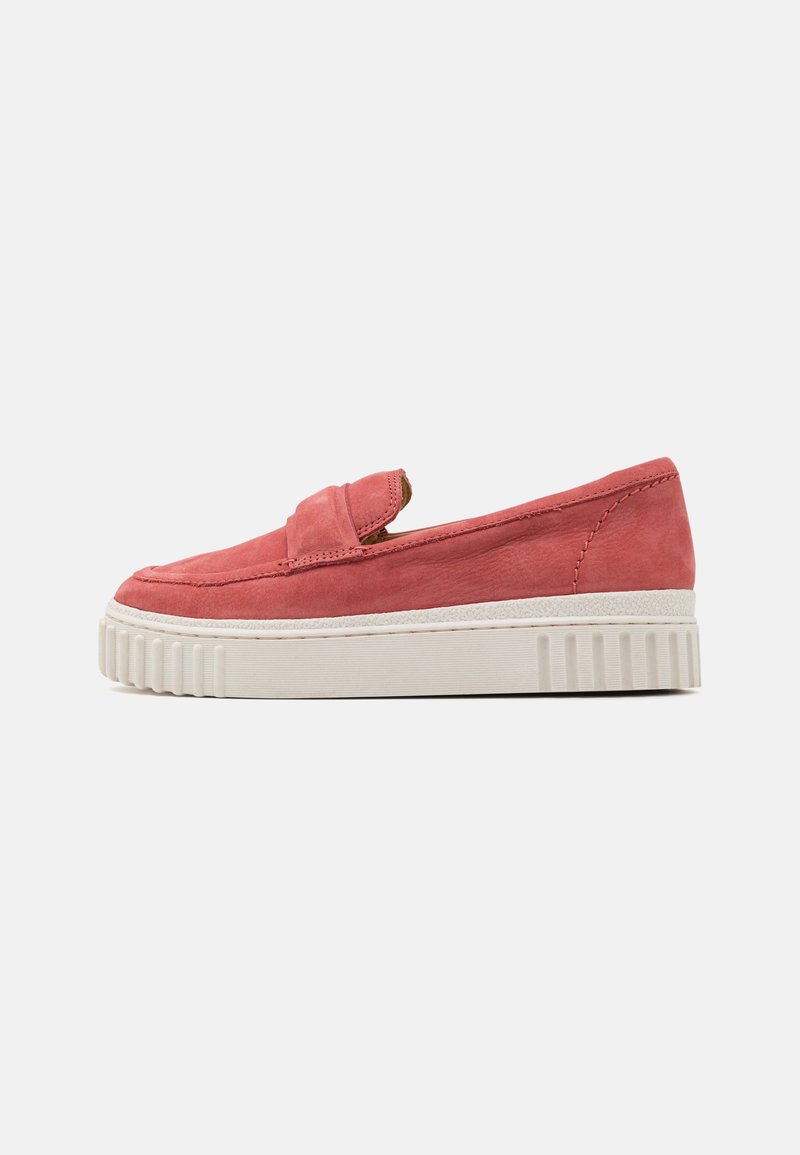 Clarks - MAYHILL COVE - Slip-ons - rot, Enlarge