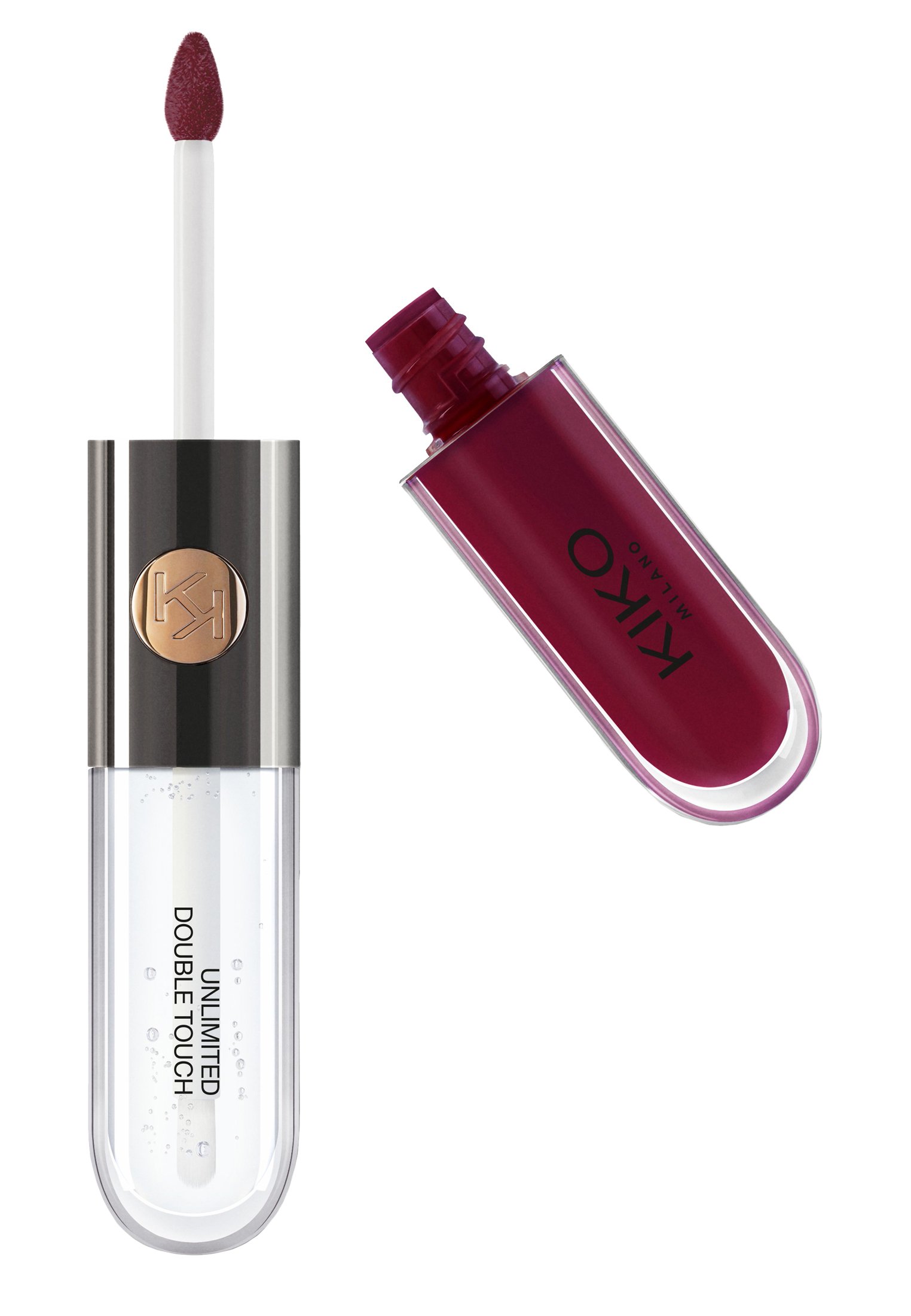 KIKO Milano UNLIMITED DOUBLE TOUCH - Vloeibare lippenstift - 122  bordeaux/paars - Zalando.nl