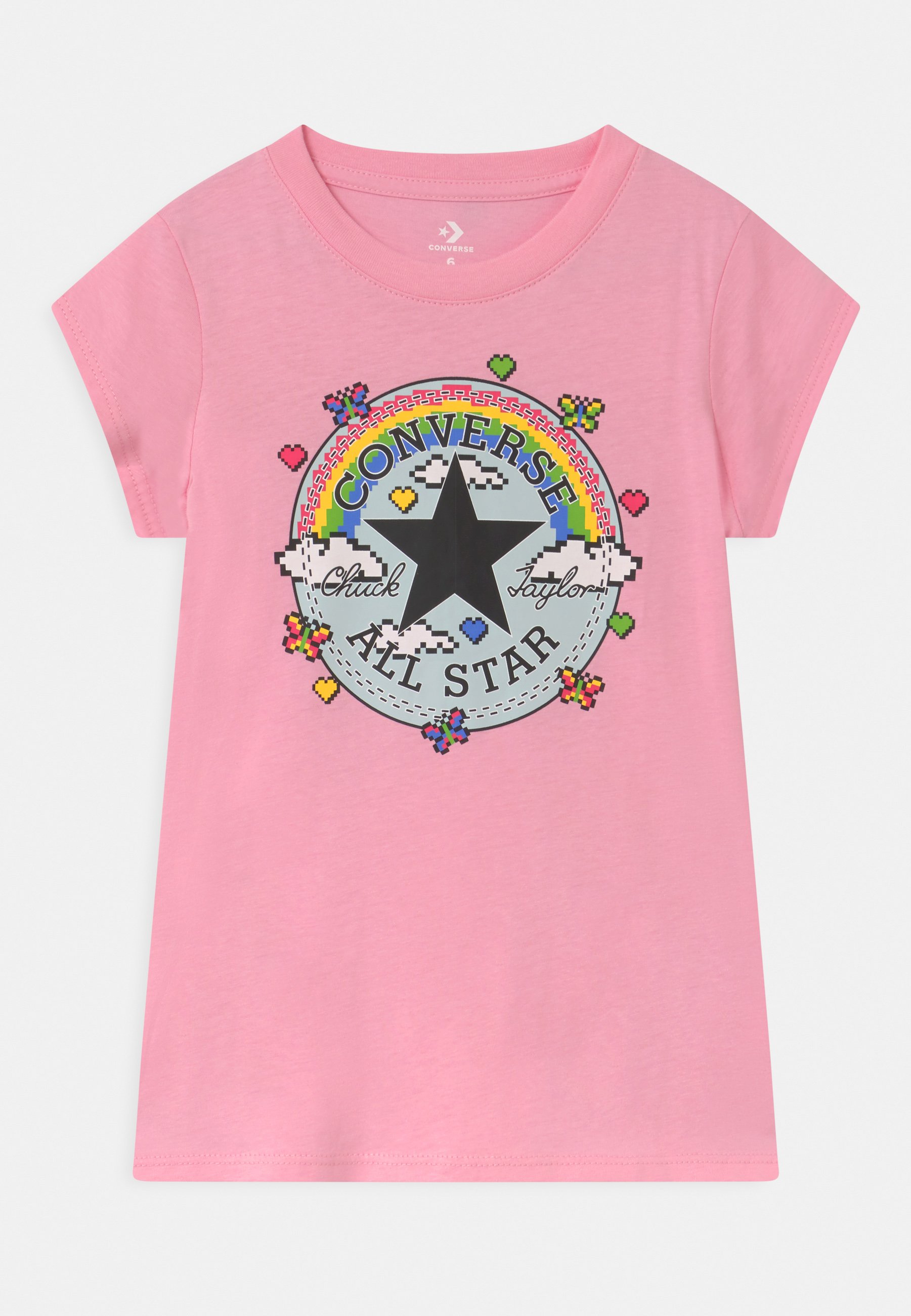 pink converse t shirt