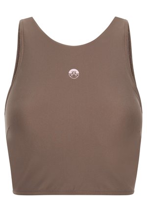 Horizon Athletic RHÔNE - Medium support sports bra - brown