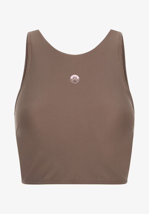 Horizon Athletic RHÔNE - Medium support sports bra - brown