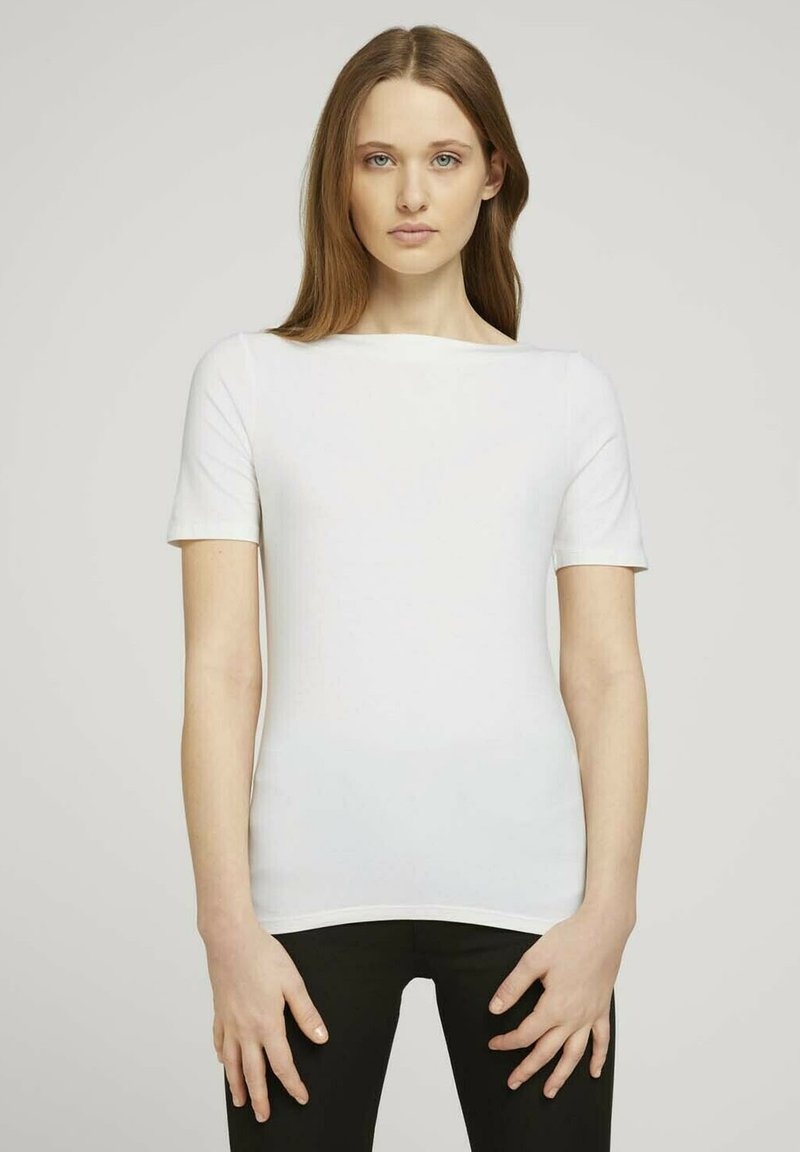 TOM TAILOR DENIM Camiseta Básica - Light Green/verde Claro