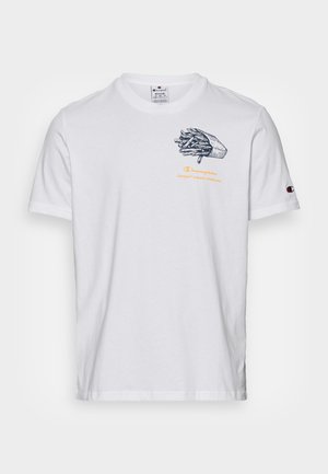 CREWNECK - T-shirt con stampa - white