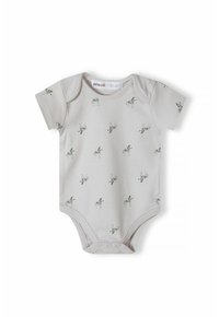 MINOTI BABY BODYSUITS 4 PACK - Bodi - stone cream grey