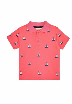 JoJo Maman Bébé EMBROIDERED - REGULAR FIT - Polo - pink sailboat