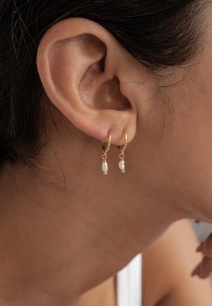 Hey Happiness Earrings - goldfarben
