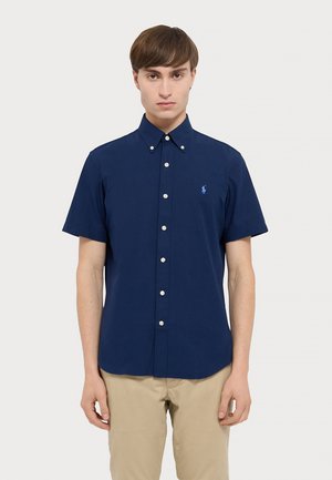 CUSTOM FIT STRETCH POPLIN SHIRT - Button down-skjorte - newport navy