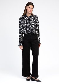 AN'GE KADORY - Chemisier - bongo noir