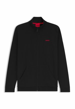 HUGO, HUGO AUSTIN ZIP JACKET - Sweatjacke - black one