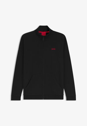 HUGO, HUGO AUSTIN ZIP JACKET - Sweatjacke - black one