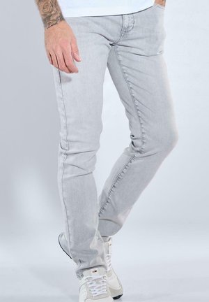 CLASSIC STRAIGHT - Slim fit jeans - hellgrau