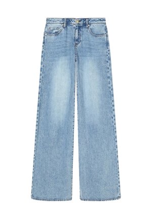 Armani Exchange, PANTALONE - Pernera ancha - blu
