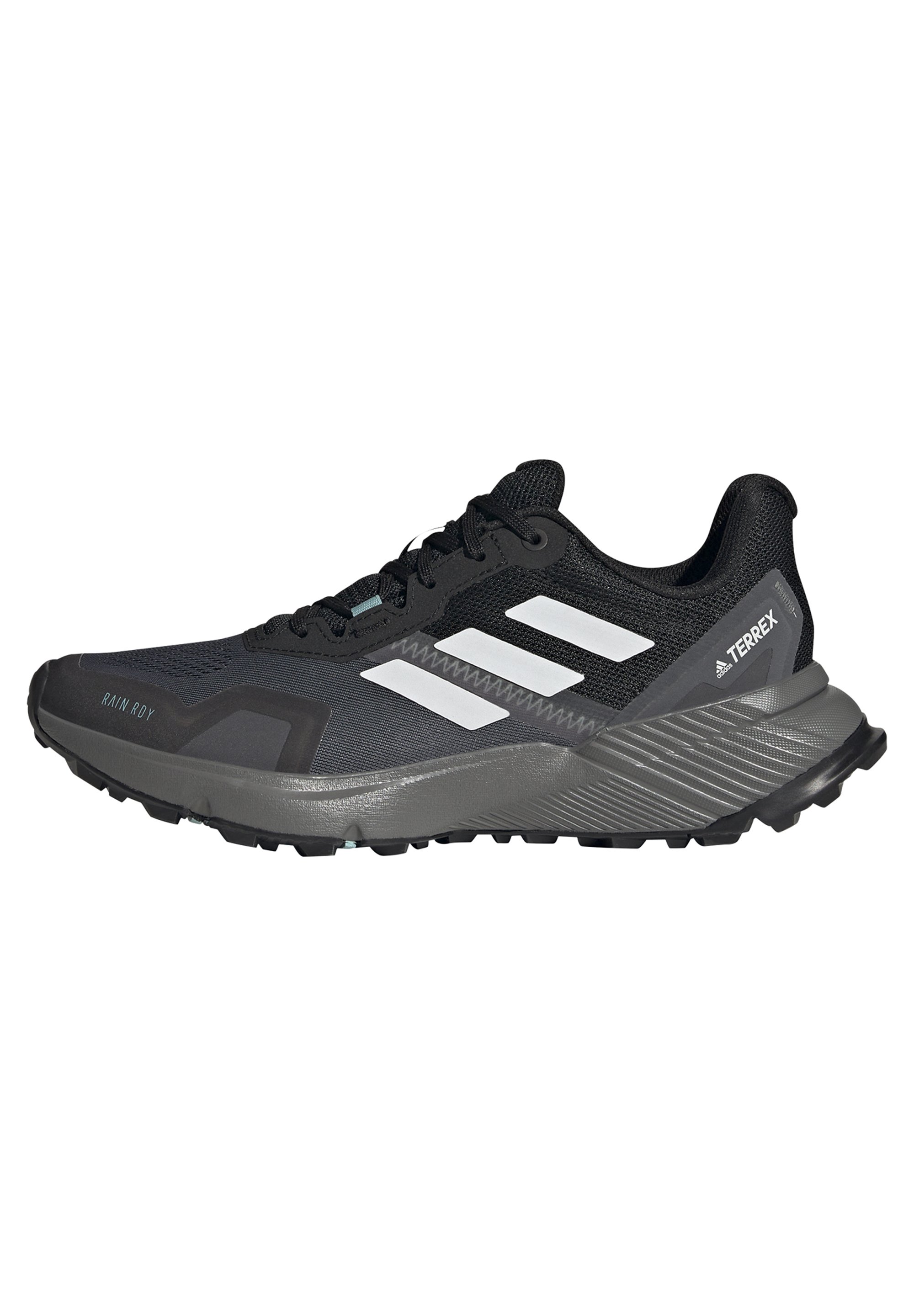 adidas Performance TERREX SOULSTRIDE R.RDY - Zapatillas trail running - core black/crystal white/mint - Zalando.es