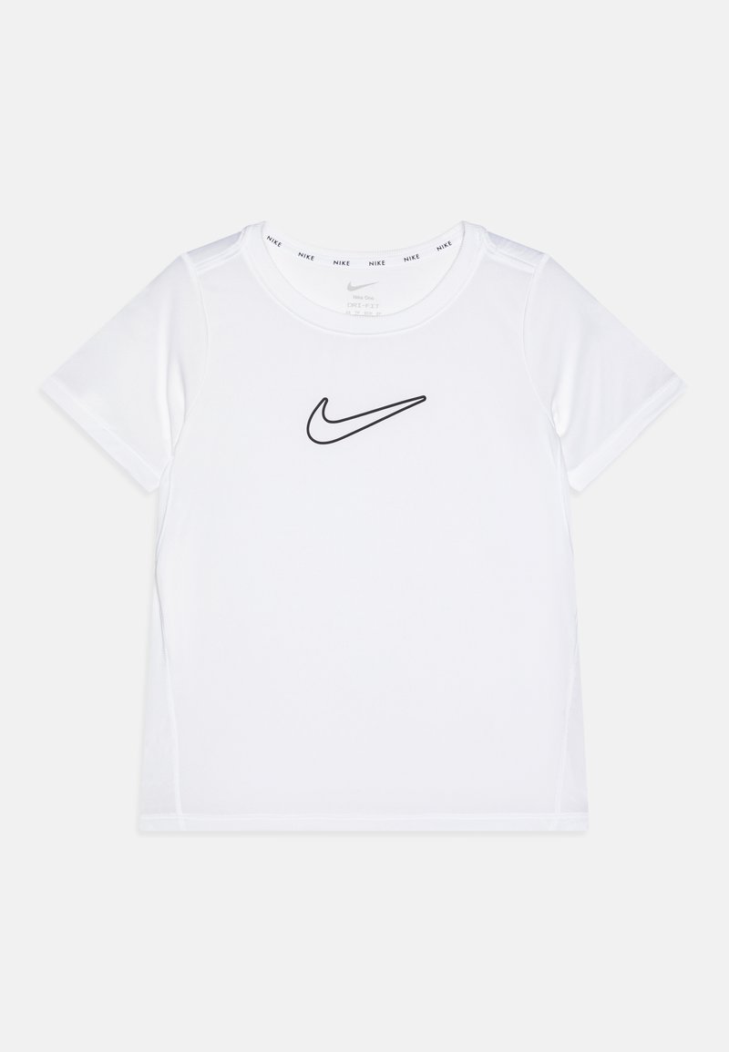 Nike Performance - ONE UNISEX - T-skjorte til trening - white/black, Forstørre