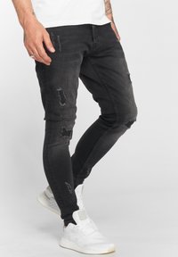 DEF MINGO SLIM FIT - Karcsúsított farmerek - black