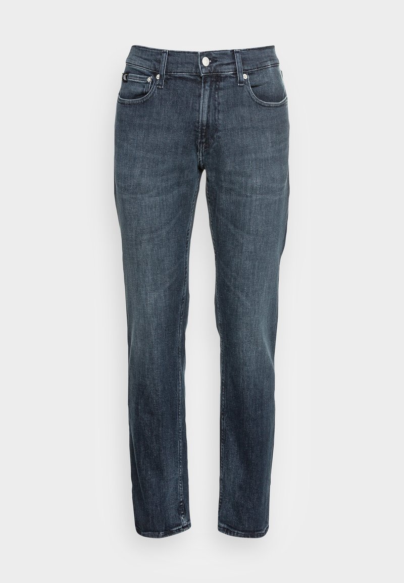 Herren Skinny Fit | Calvin Klein Jeans STRAIGHT Jeans Straight Leg denim dark/light-blue denim - ZX20559 Herren Skinny Fit | Calvin Klein Jeans STRAIGHT Jeans Straight Leg denim dark/light-blue denim - ZX20559
