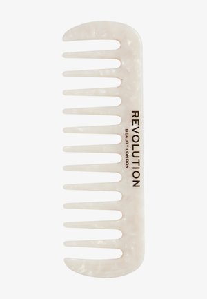Revolution Haircare REVOLUTION HAIRCARE NATURAL CURL WIDE TOOTH COMB WHITE - Kam - white