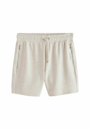 REGULAR FIT - ZIP POCKET - Shorts - neutral marl