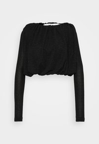 JENKIN SHIMMERING DAY - T-shirt à manches longues - black