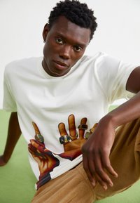 Jordan JORDAN FLIGHT MVP - Apdrukāts T-krekls - sail black