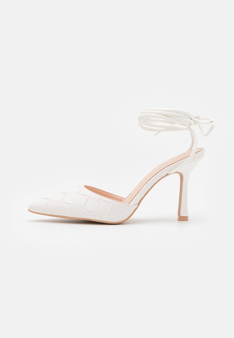 Damen Pumps | RAID ELANI Schnürpumps white/weiß - WC73503 Damen Pumps | RAID ELANI Schnürpumps white/weiß - WC73503