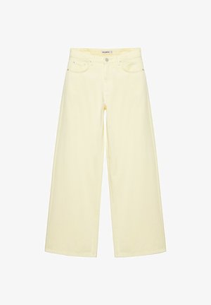 PULL&BEAR, LOOSE OVERSIZE - JEANS - Jeans baggy - yellow