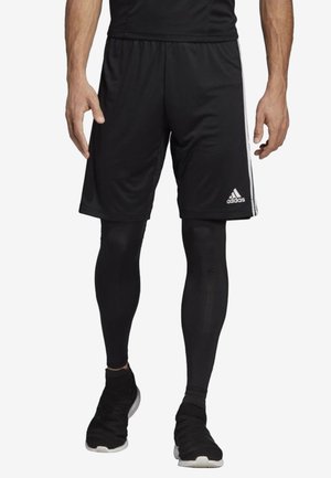 adidas Performance, TIRO 19 TWO-IN-ONE SHORTS - Pantaloncini sportivi - black/white