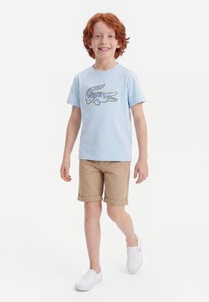 Lacoste, - T-shirt z nadrukiem