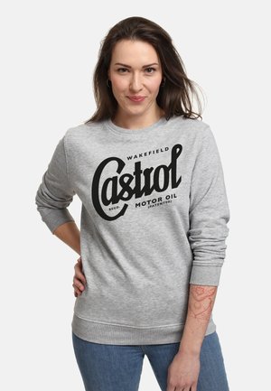 Henry Tiger CLASSIC LOGO WAKEFIELD SCRIPT - Sweatshirt - heather grey