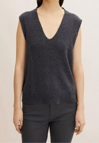 TOM TAILOR Strickpullover - dark grey