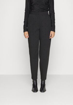 MIMI PANTS - Kelnės - black