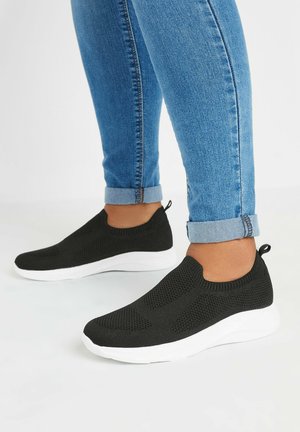 EXTRA WIDE FIT  - Instappers - black