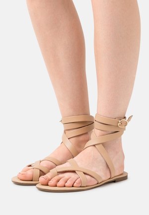 Zign Páskové sandály - beige