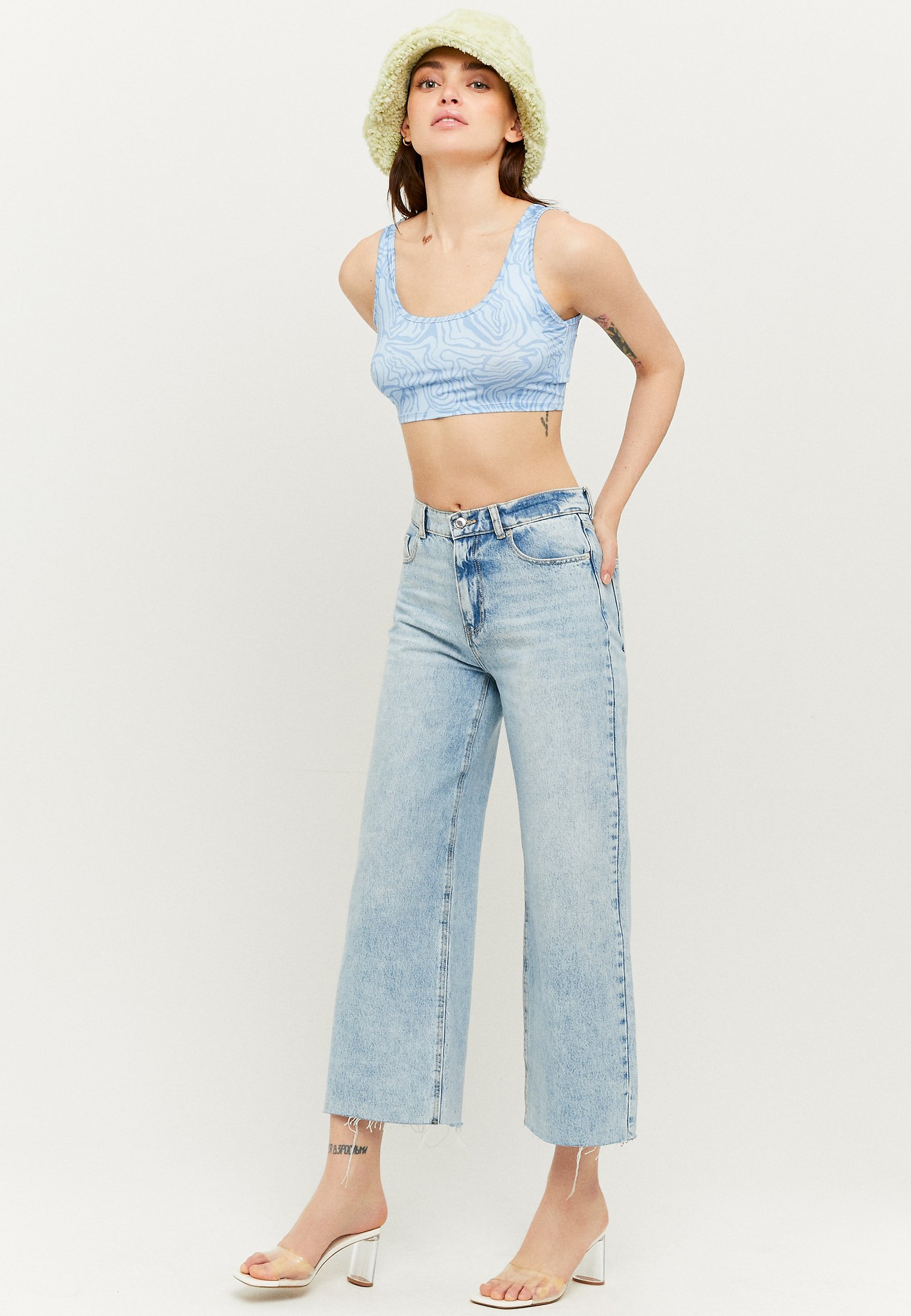 TALLY WEiJL Jeans a zampa - blu021/blu denim - Zalando.it