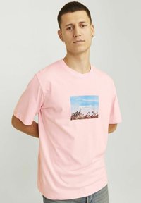 Jack & Jones JORVESTERBRO PICTURE CREW NECK - Apdrukāts T-krekls - fairy tale