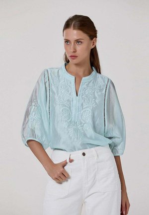 Smart and Joy, Blouse - bleu