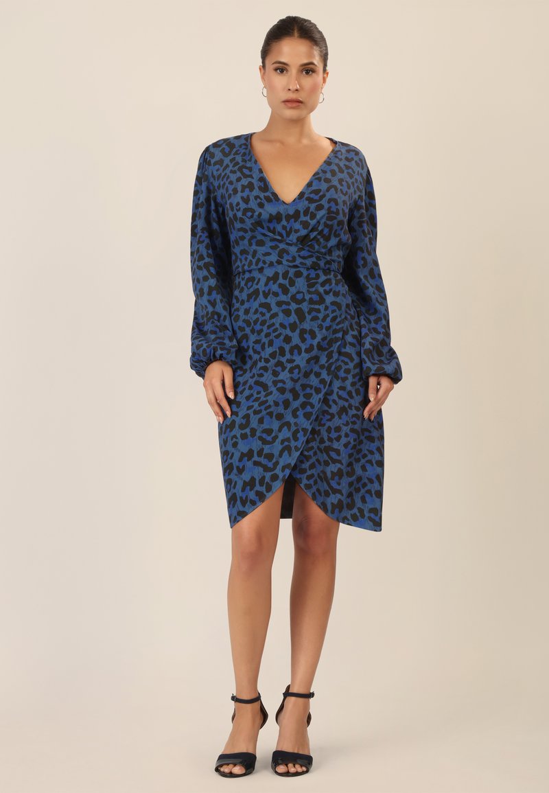Apart Vestido informal - mittelblau multicolor