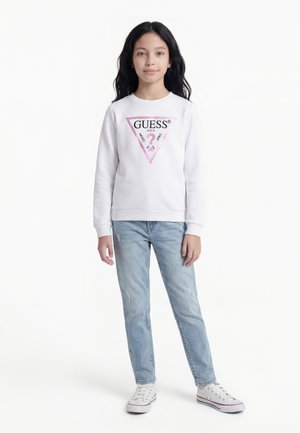 Guess JUNIOR ACTIVEWEAR CORE - Sweatshirt - pure white