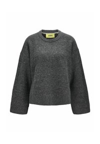 JXSIGGA DIVERSE CREW NECK  - Svetr - dark grey melange