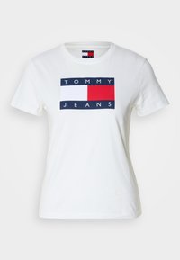 FLAG TEE - T-shirt imprimé - ecru