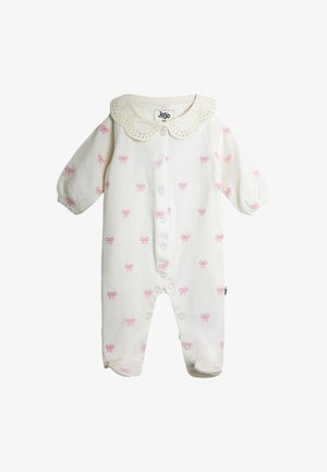 JoJo Maman Bébé REGULAR FIT - EMBROIDERED FOOTED - Odijelo za spavanje - cream