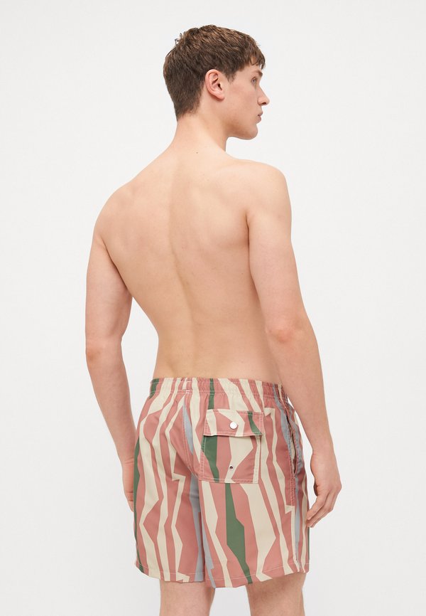 ORCHID COASTLINE  GEOMETRIC PRINTED SWIM TRUNKS - Swimming shorts3