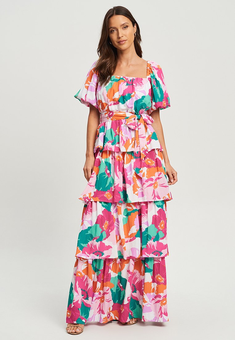 TUSSAH MILANA - Maxi-jurk - large flora