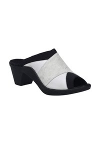 Josef Seibel ST TROPEZ KOMBI - Ciabattine con tacco - weiss kombi