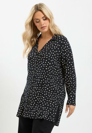 Yours Clothing, PLUS SIZE BLOUSES & SHIRTS - Chemisier - black