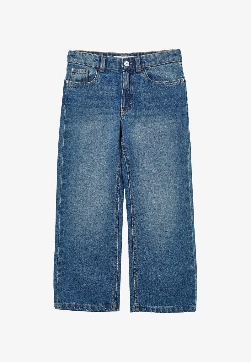 Calliope WIDE - Jeans a sigaretta - blu denim medio