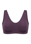 REMOVABLE PADS CLASSIC SEAMLESS - Topp - pflaume