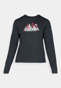 RUBY SPRINGS™ GRAPHIC TEE - Long sleeved top - black